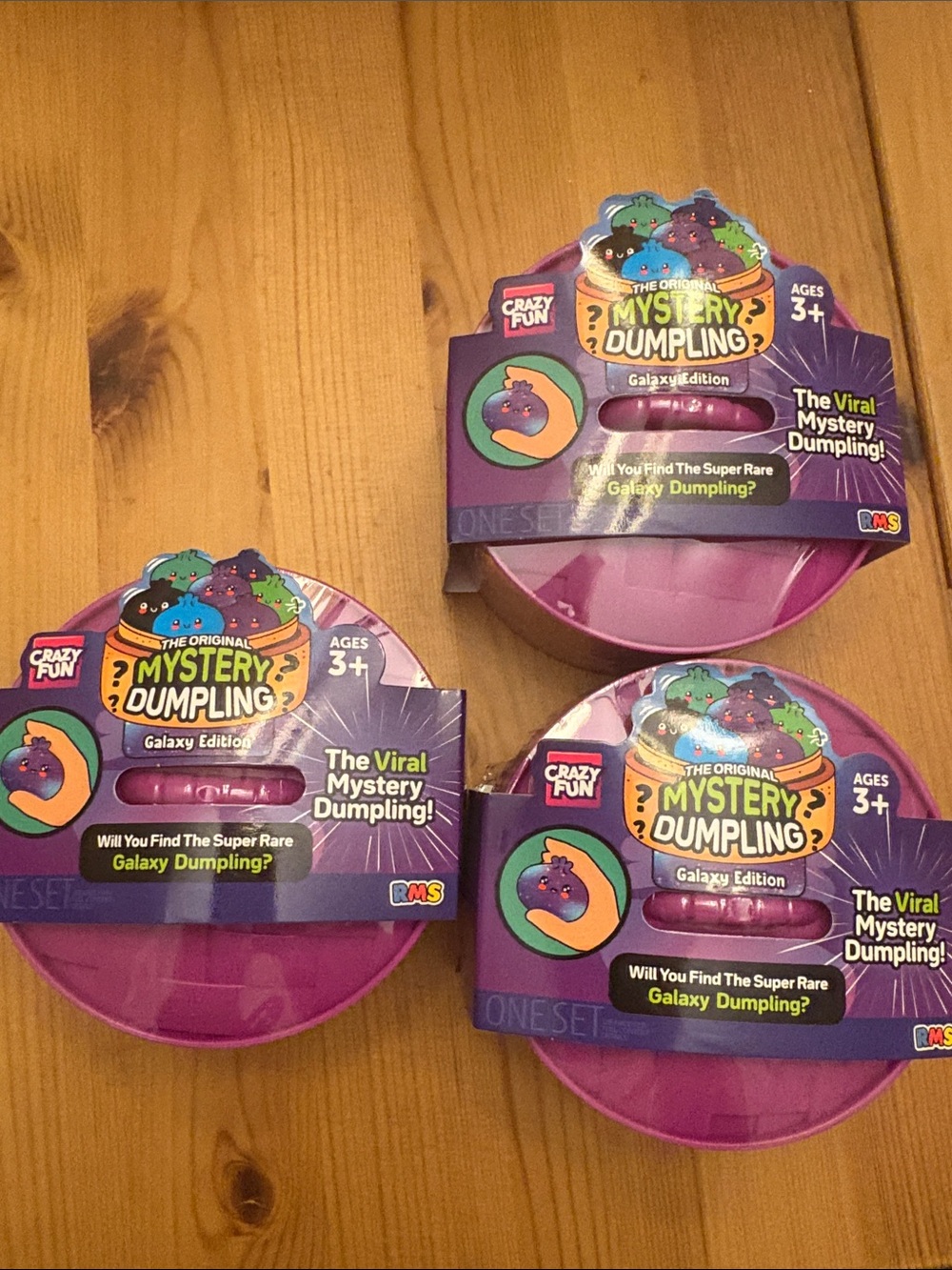 3 piece bundle Mystery Dumpling Galaxy Edition Kids Bottoms - Purple
